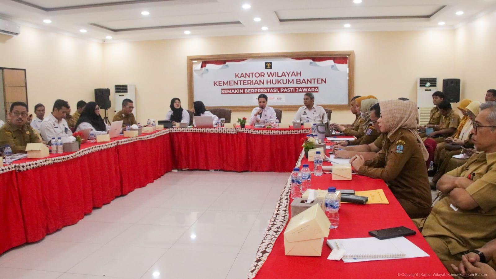 Kemenkum Banten Dorong Percepatan Penyusunan Regulasi Koperasi Merah Putih di Daerah