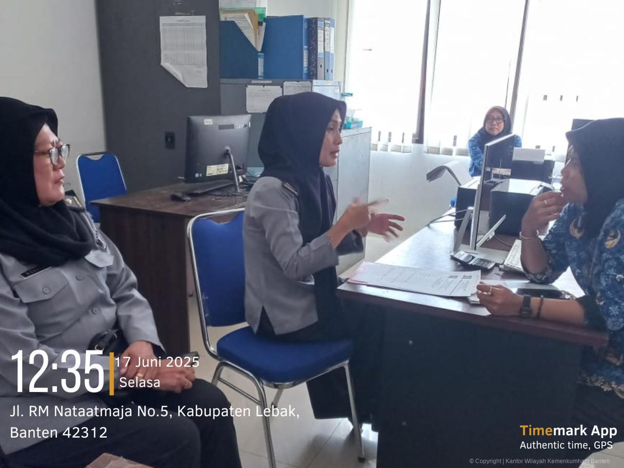 Koordinasi dan Pengumpulan Data AIEK di Kabupaten Lebak